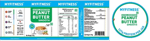 Myfitness (trade Dress/label) Device mark 6574148 Trademark
