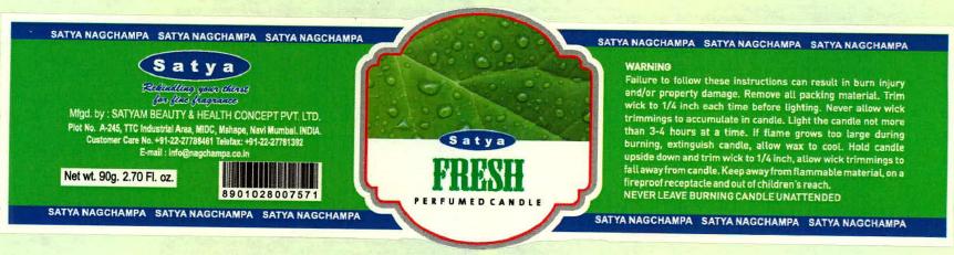 Satya Fresh Device mark 2244254 Trademark