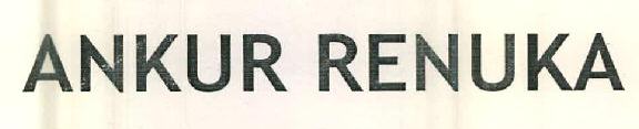 Ankur Renuka Device mark 2544903 Trademark