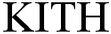 Kith Device mark 3593578 Trademark