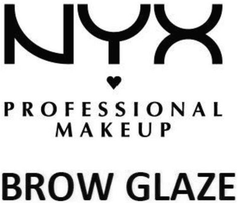 Nyxprofessional Make Upbrow Glaze Device mark 3539712 Trademark
