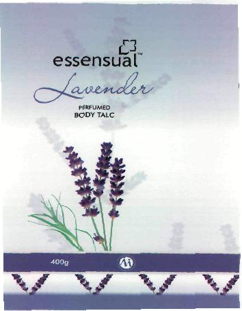 Essensual Lavender (label) Device mark 2220729 Trademark