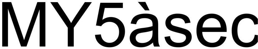 My 5asec Device mark 3663682 Trademark