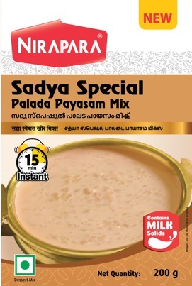 Nirapara Sadya Special Palada Payasam Mix Device mark 6581713 Trademark