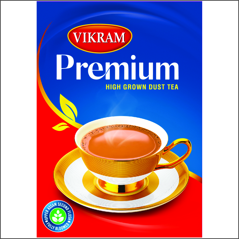 Vikram Premium High Grown Dust Tea Device mark 6581821 Trademark