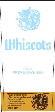 Whiscots Rare Premium Whisky Device mark 6582752 Trademark