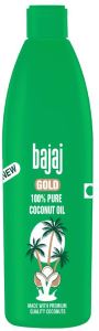 Bajaj Gold 100% Pure Coconut Oil Label Device mark 6585147 Trademark