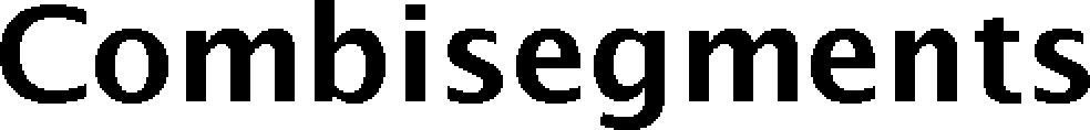 Combisegments Device mark 3612639 Trademark