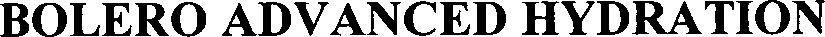 Bolero Advanced Hydration Device mark 3676515 Trademark