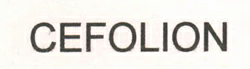 Cefolion Device mark 2607929 Trademark