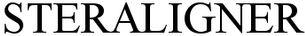 Steraligner Device mark 3777307 Trademark