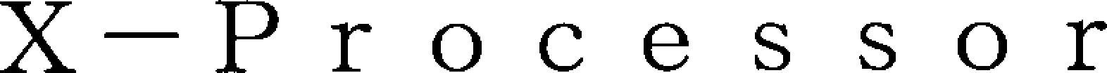 X Processor Device mark 3729045 Trademark