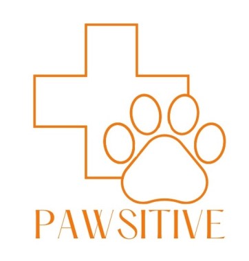 Pawsitive (logo) Device mark 6587002 Trademark
