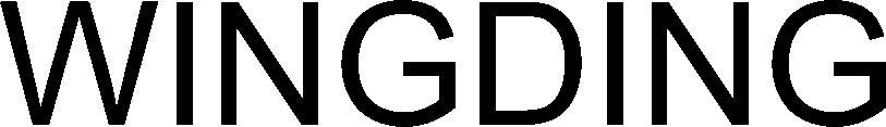 Wingding Device mark 3783698 Trademark
