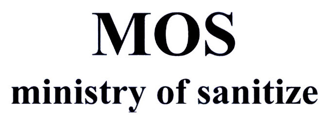 Mos Ministry Of Sanitize Device mark 2830822 Trademark