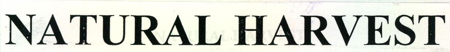 Natural Harvest Device mark 2202355 Trademark