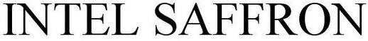 Intel Saffron Device mark 3843899 Trademark