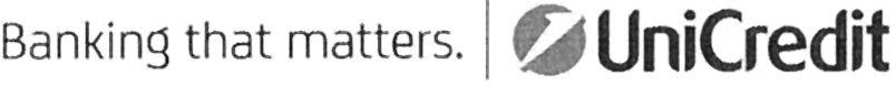 Banking That Matters. Unicredit Device mark 3872604 Trademark