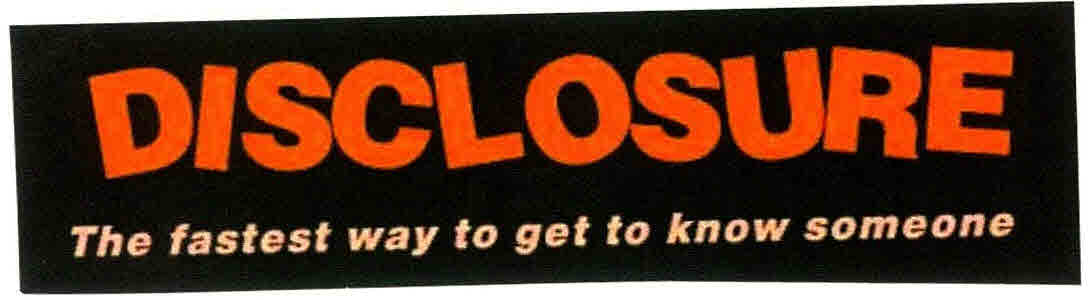 Disclosure The Fastest Way To Get To Know Someone Device mark 2652709 Trademark