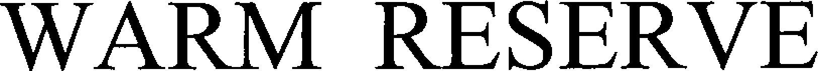 Warm Reserve Device mark 3896311 Trademark