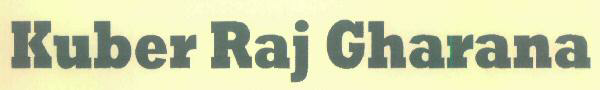 Kuber Raj Gharana Device mark 2982881 Trademark