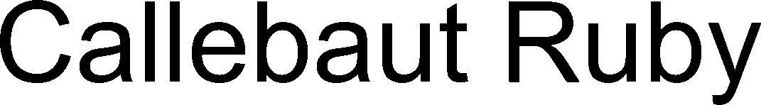 Callebaut Ruby Device mark 3888907 Trademark