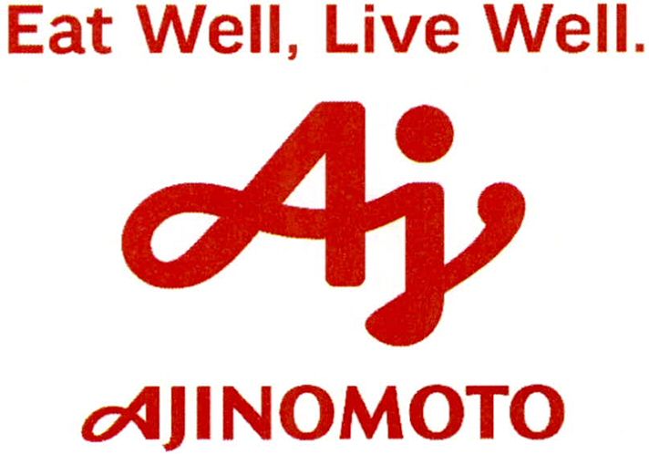 Eat Well, Live Well. Aj Ajinomoto Device mark 3924324 Trademark