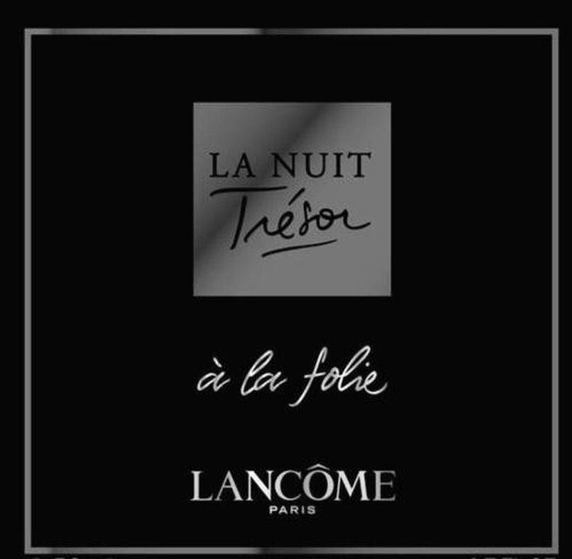 La Nuit Trésor À La Folie Lancôme Paris Device mark 3915203 Trademark