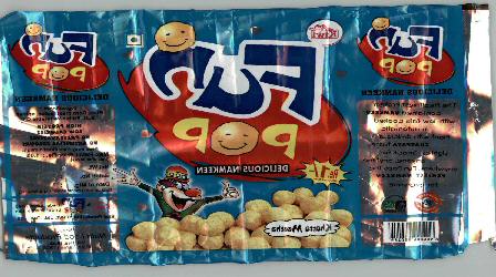 Fun Pop Delicious Namkeen With Label Device mark 2073701 Trademark
