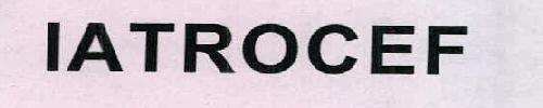 Iatrocef Device mark 2349044 Trademark