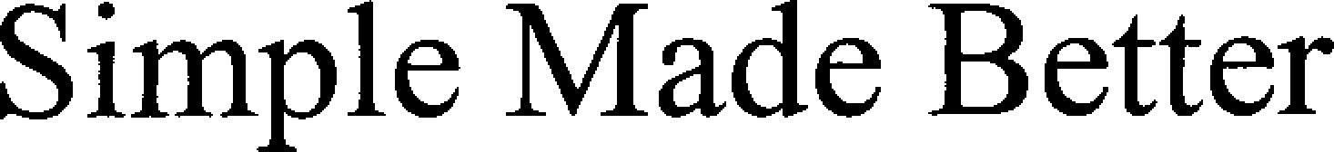 Simple Made Better Device mark 3940115 Trademark