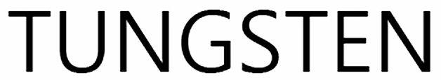 Tungsten Device mark 3970148 Trademark