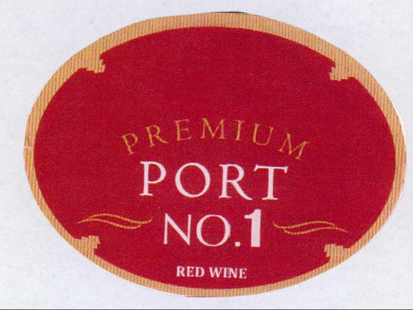 Premium Port No.1 Red Wine Device mark 2182643 Trademark