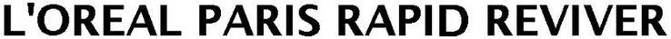 L'oreal Paris Rapid Reviver Device mark 4028698 Trademark