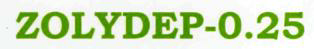 Zolydep - 0.25 (label) Device mark 2792382 Trademark