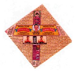 502 Indian Cigar Pataka Biri (bust Of Man Device ) Device mark 2338725 Trademark