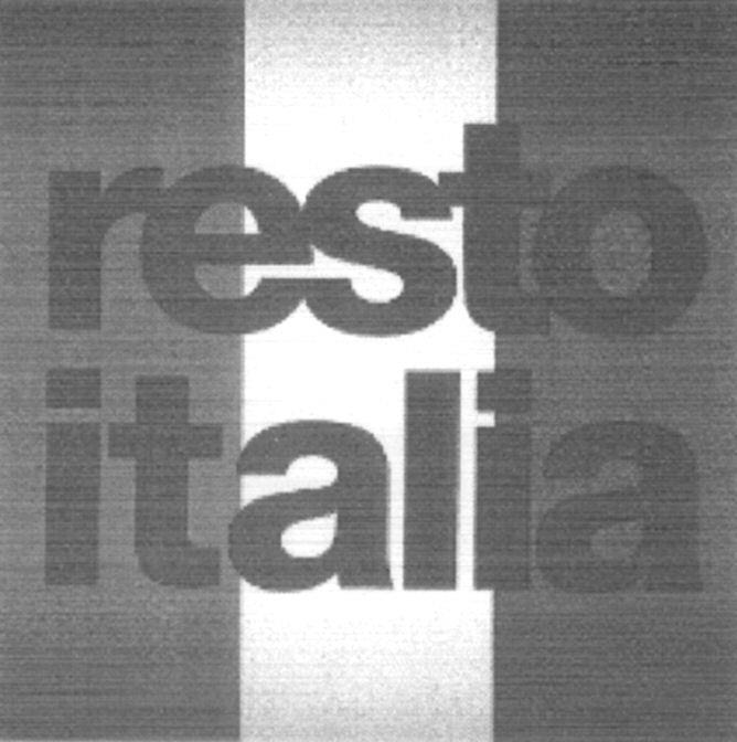 Resto Italia Device mark 3742644 Trademark