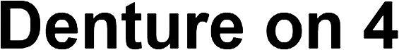 Denture On 4 Device mark 4201594 Trademark