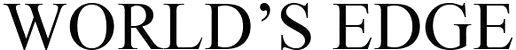 World's Edge Device mark 4532819 Trademark