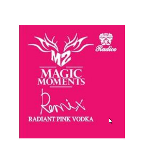 Magic Moments Remix Radiant Pink Vodka (device) Device mark 6187634 Trademark