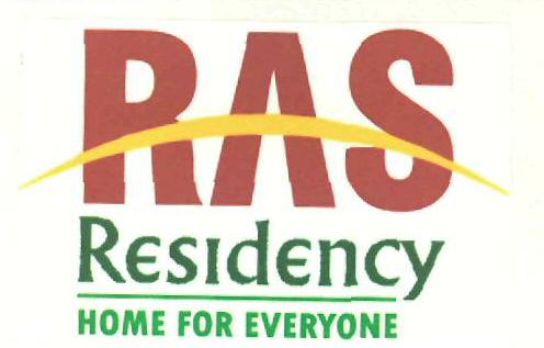 Ras Residency Home For Everyone (label) Device mark 2444638 Trademark