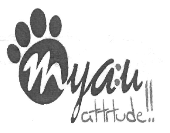 Myau Attitude (logo) Device mark 2247504 Trademark
