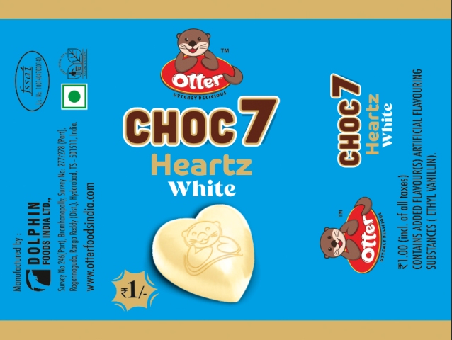 Otter Choc7 - Heartz White Device mark 6188401 Trademark