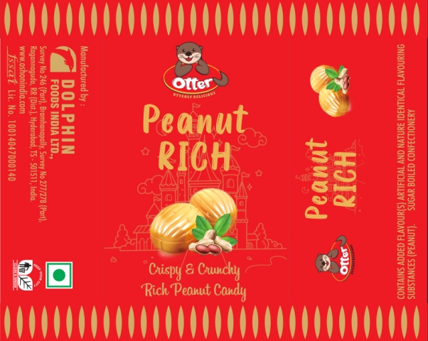 Otter Peanut Rich Device mark 6188404 Trademark