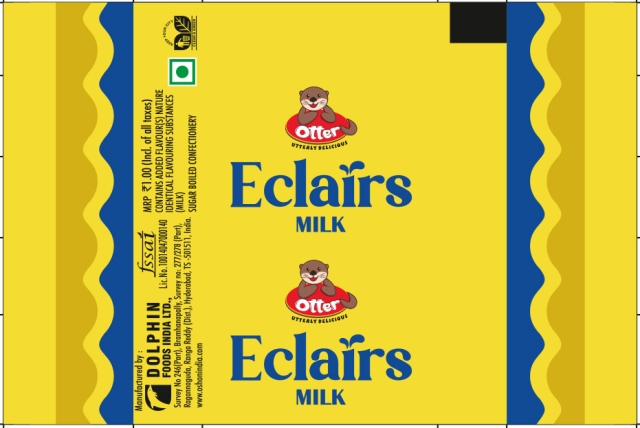 Otter Eclairs - Milk Device mark 6188407 Trademark