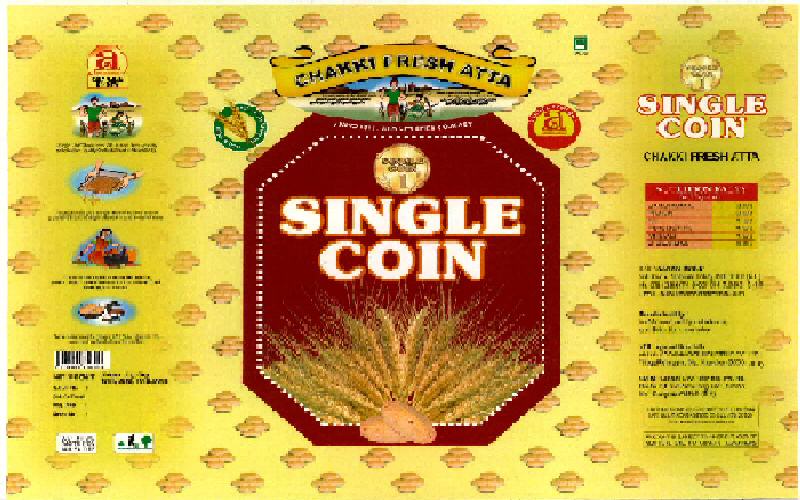 Single Coin (device Of Coin) Device mark 2286102 Trademark