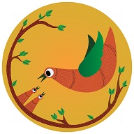 Logo Design Of Folklog Depicts Bird Feeding Device mark 6589334 Trademark