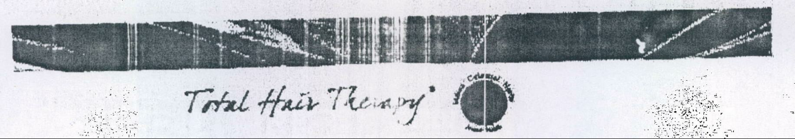 Total Hair Therapy Device mark 2085975 Trademark