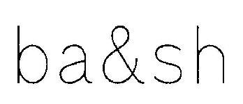 Ba&sh (word Mark) Device mark 2633507 Trademark