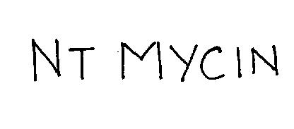 Nt Mycin (logo) Device mark 2263534 Trademark